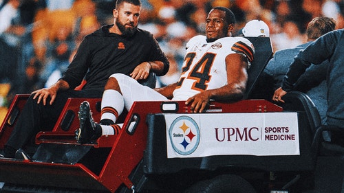 NFL Trending Image: Nick Chubb's injury is not believed to be career-threatening
